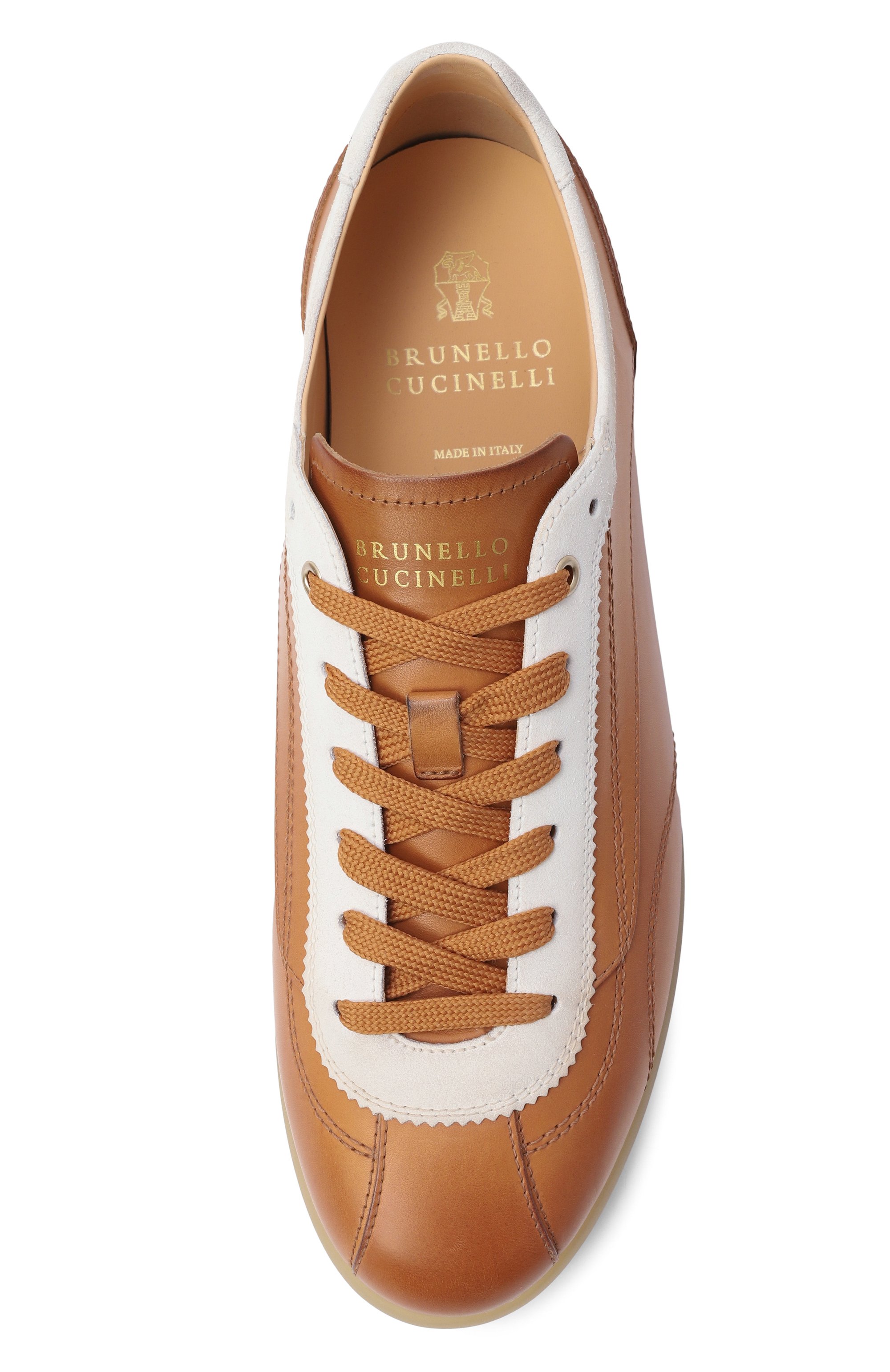 Кожаные кеды BRUNELLO CUCINELLI, арт. MZUVRSD337, фото 6