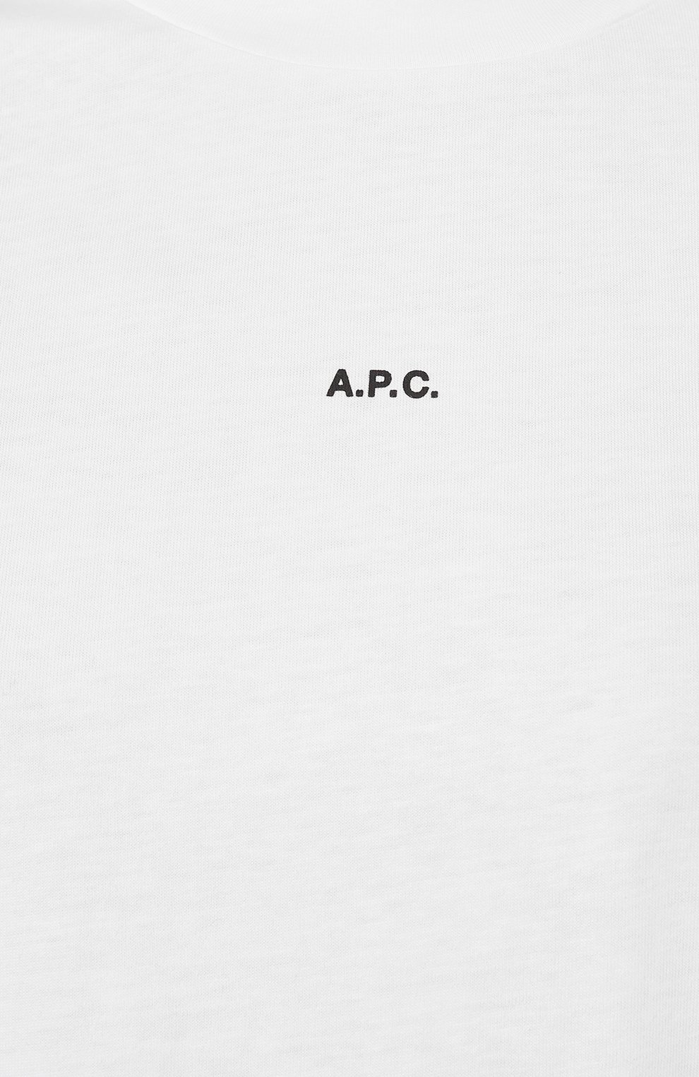 Хлопковая футболка A.P.C., арт. C0EI0-F26937, фото 5