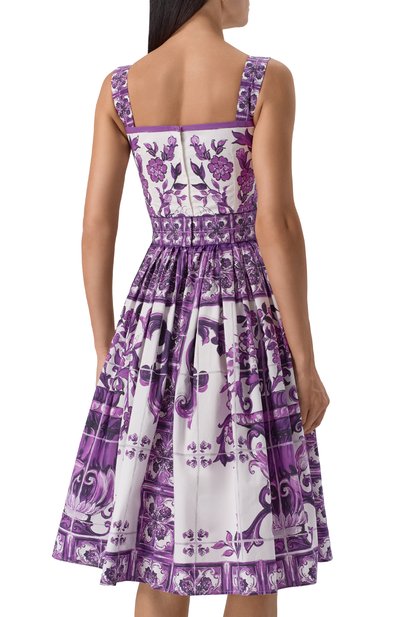 Хлопковое платье DOLCE & GABBANA, арт. F6TTJT/HH5EN, фото 4