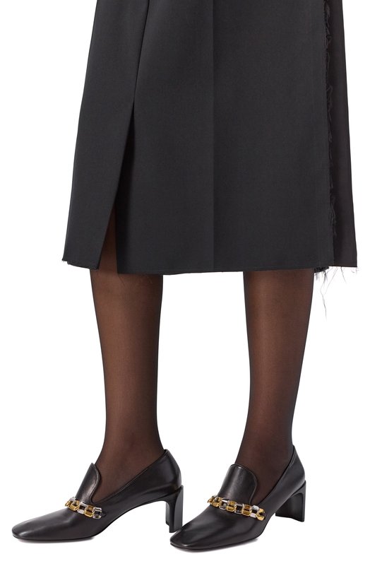 Кожаные туфли Jil Sander J15ZJ0031/P8226 Чёрный  J15ZJ0031/P8226 Фото 2