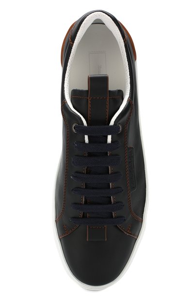 Кожаные кеды ZEGNA, арт. A4473X-LHNAT, фото 5