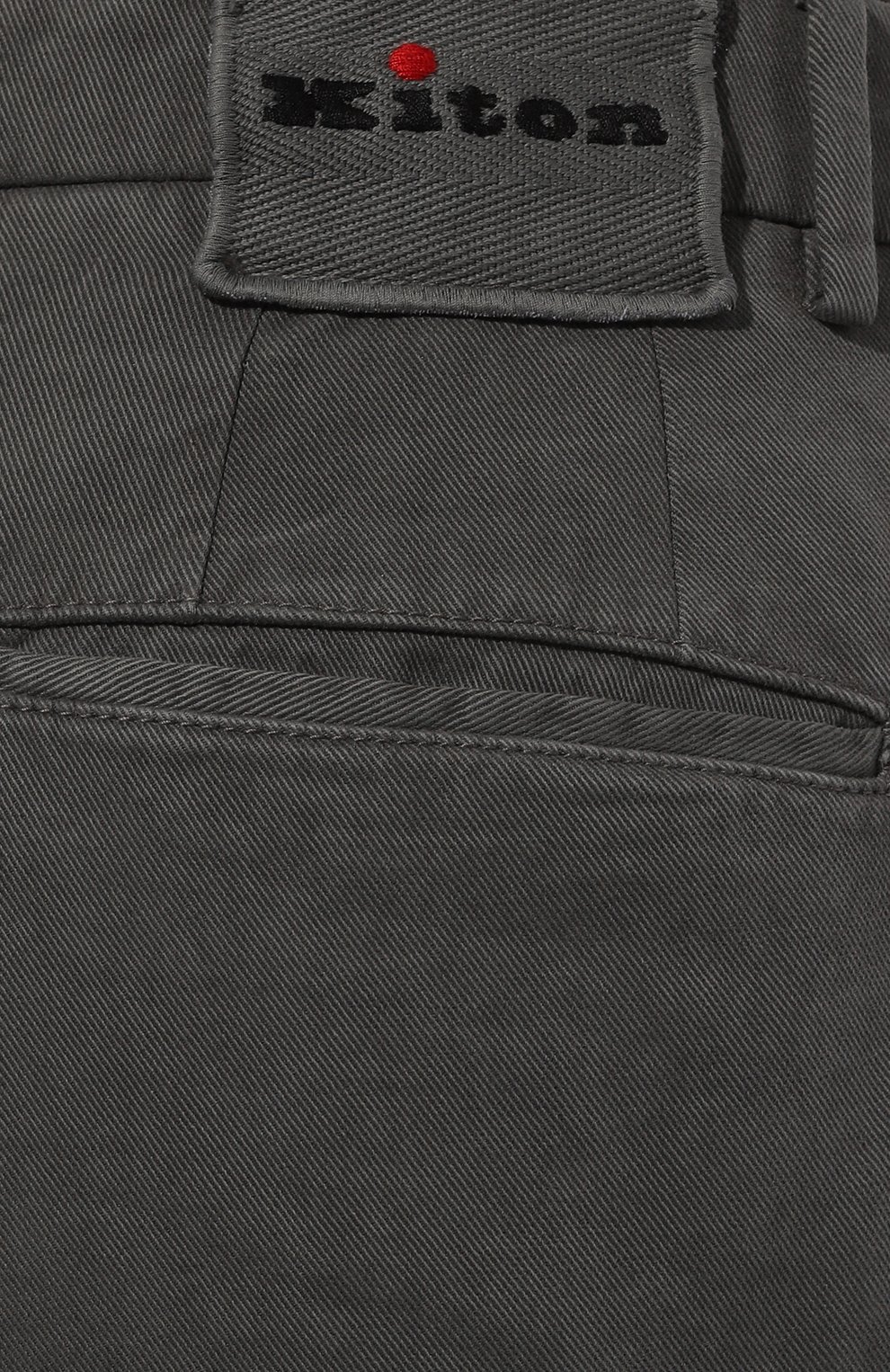 Брюки-карго из хлопка и кашемира KITON, арт. UFPPCAK0102F02, фото 5