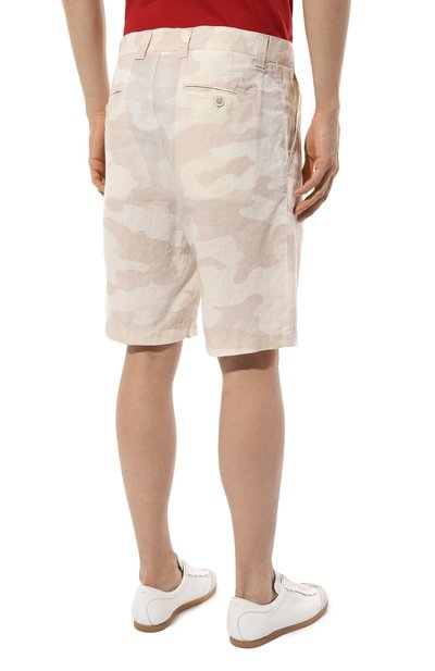 Льняные шорты 120% LINO, арт. 31ALIM2137/000G250/100, фото 4