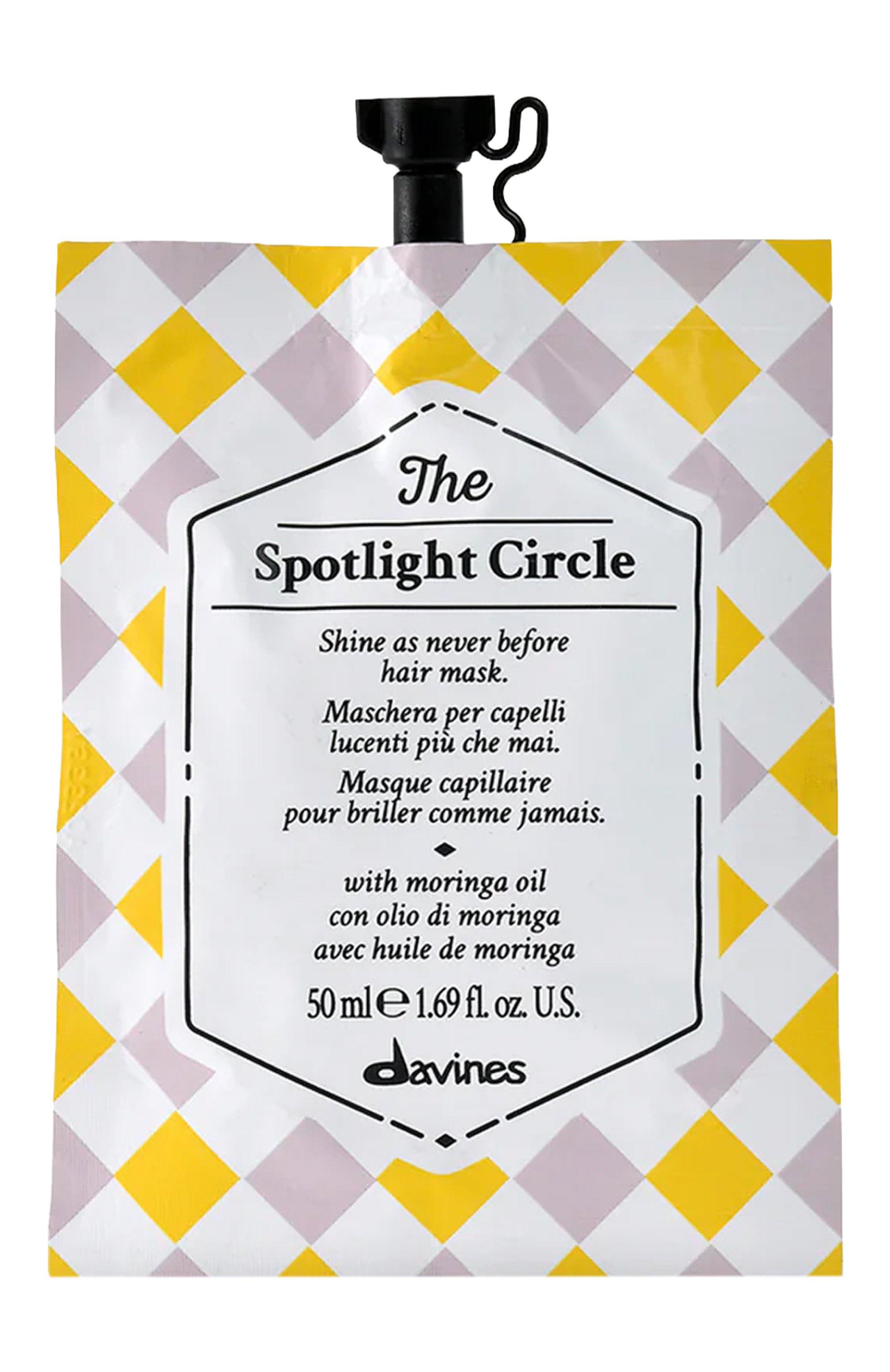 Маска-суперблеск для волос the spotlight circle (50ml) DAVINES, арт. 77000, фото 1