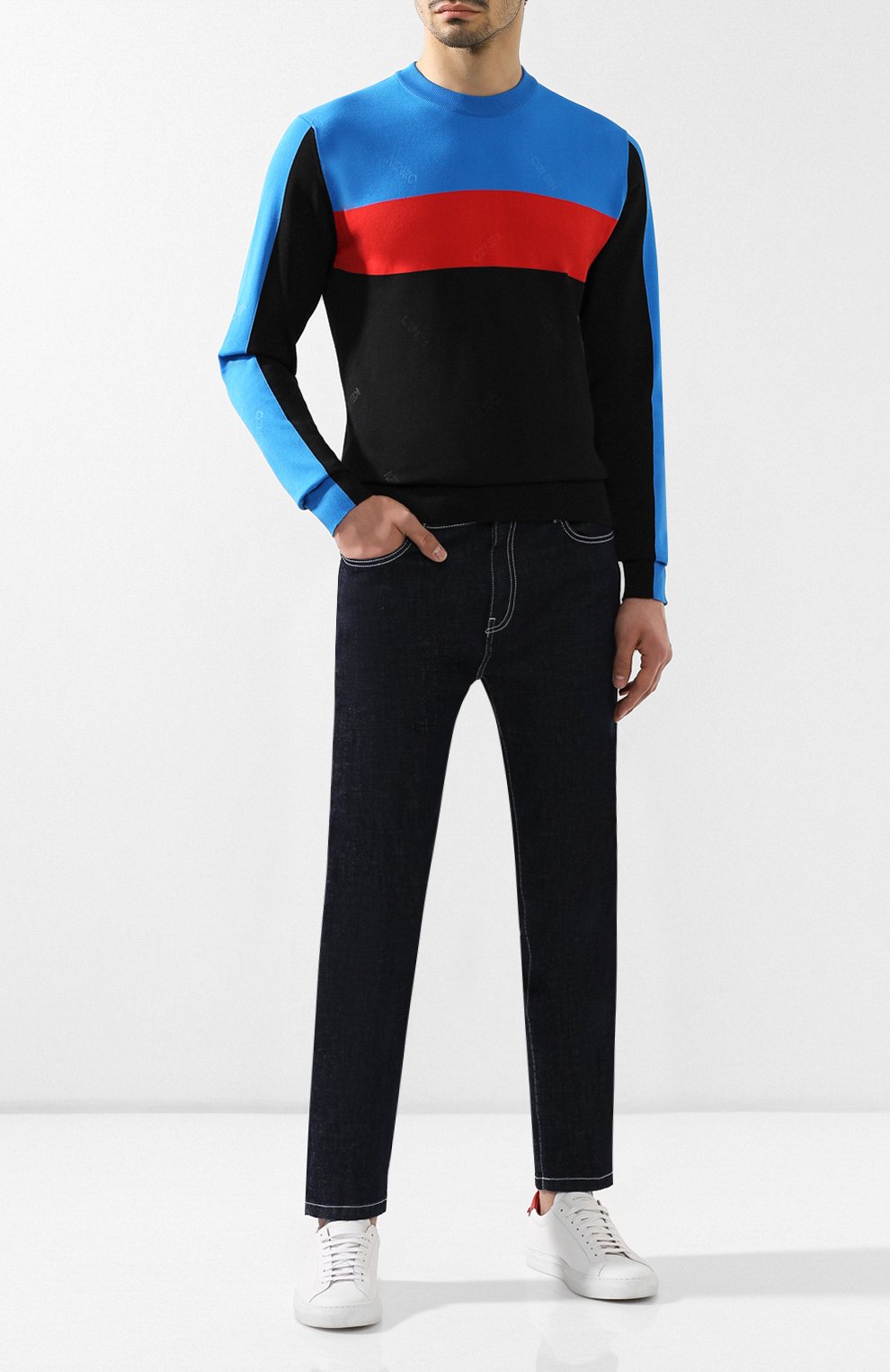 Хлопковый джемпер KENZO, арт. 5PU2313CD, фото 2