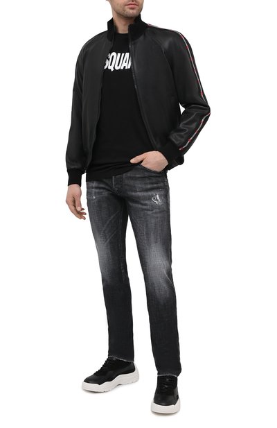 Кожаный бомбер DSQUARED2, арт. S74AM1149/SY1491, фото 2