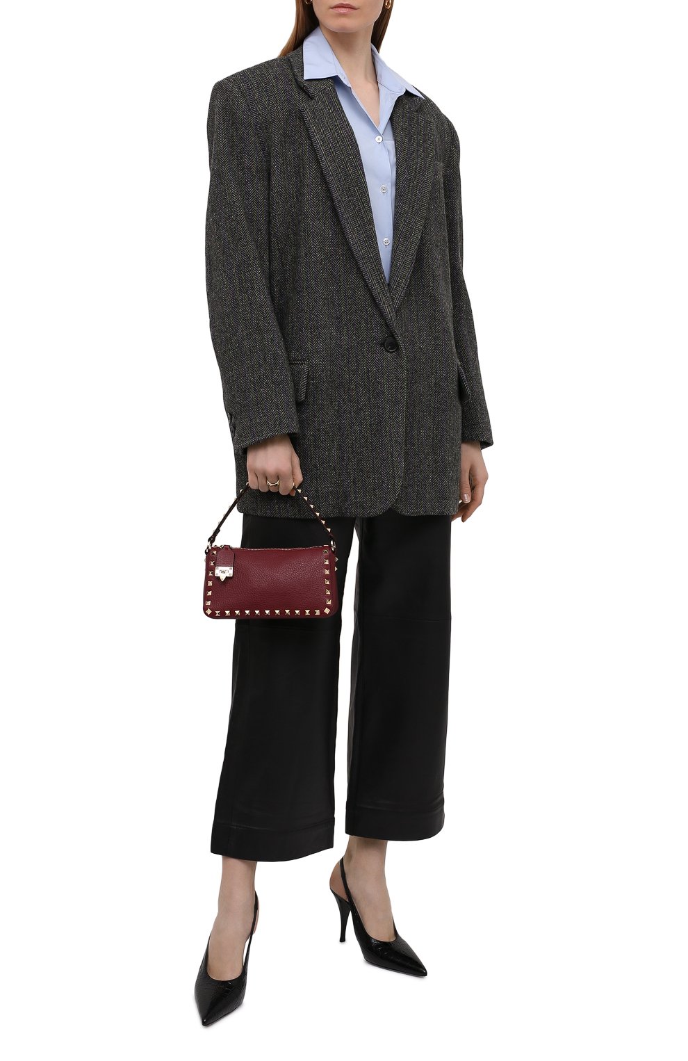 Сумка rockstud small VALENTINO, арт. WW2B0J47/VSF, фото 3