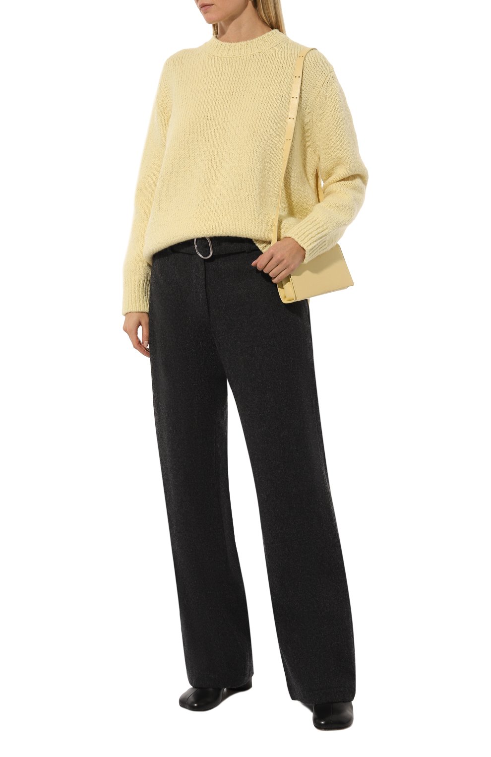 Шерстяные брюки JIL SANDER, арт. J40KA0236-J40182, фото 2