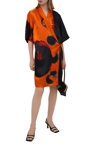 Платье из вискозы DRIES VAN NOTEN, арт. 211-10713-2068, фото 2