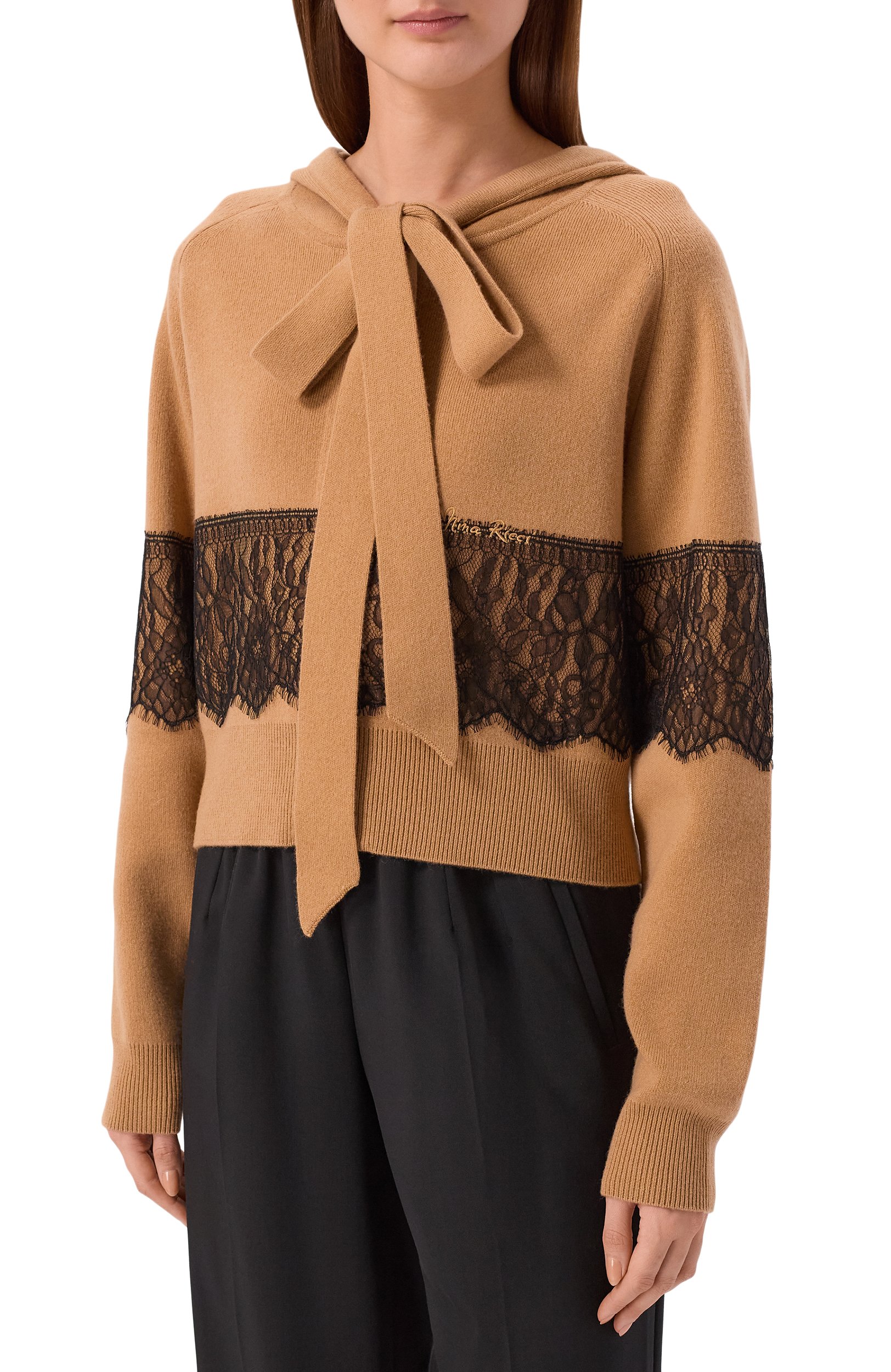 Кардиган из шерсти и кашемира NINA RICCI, арт. 26AMCR002/ML0613, фото 3