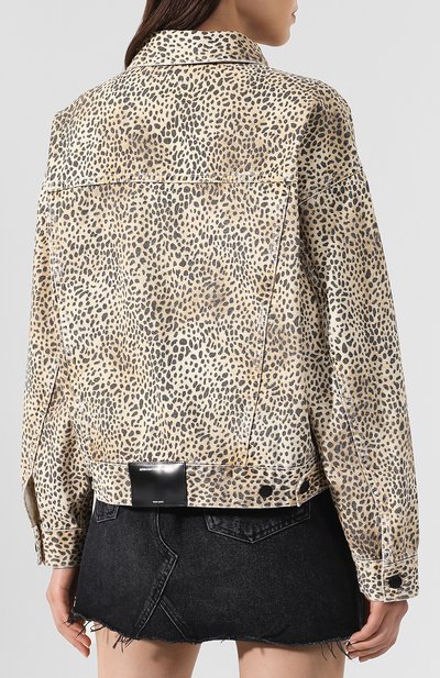 Джинсовая куртка ALEXANDER WANG разноцветного цвета по цене 42400 руб., арт. 4DC2192469, фото 4 Джинсовая куртка ALEXANDER WANG, арт. 4DC2192469, фото 4