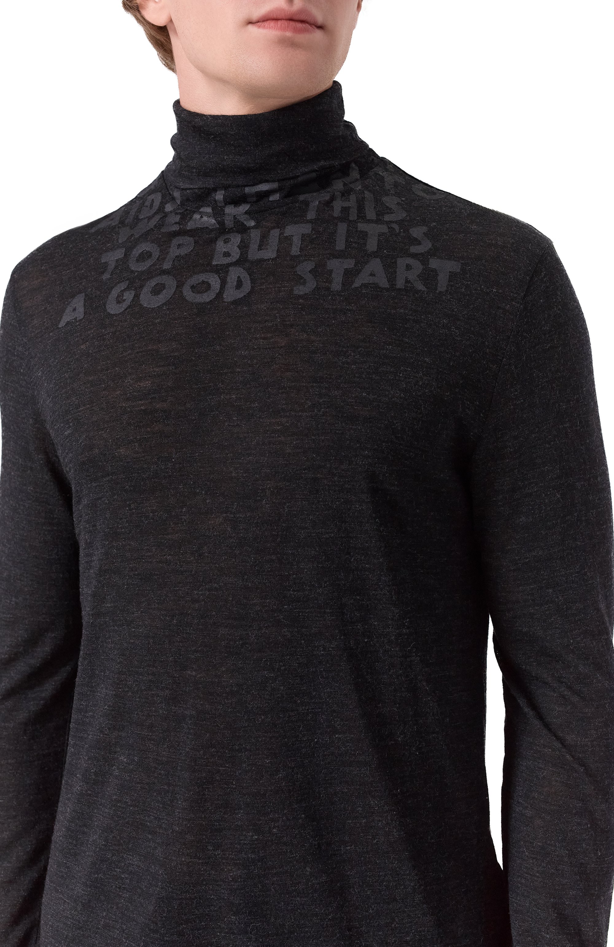 Шерстяная водолазка MM6, арт. SH2NH0011/M20123, фото 5