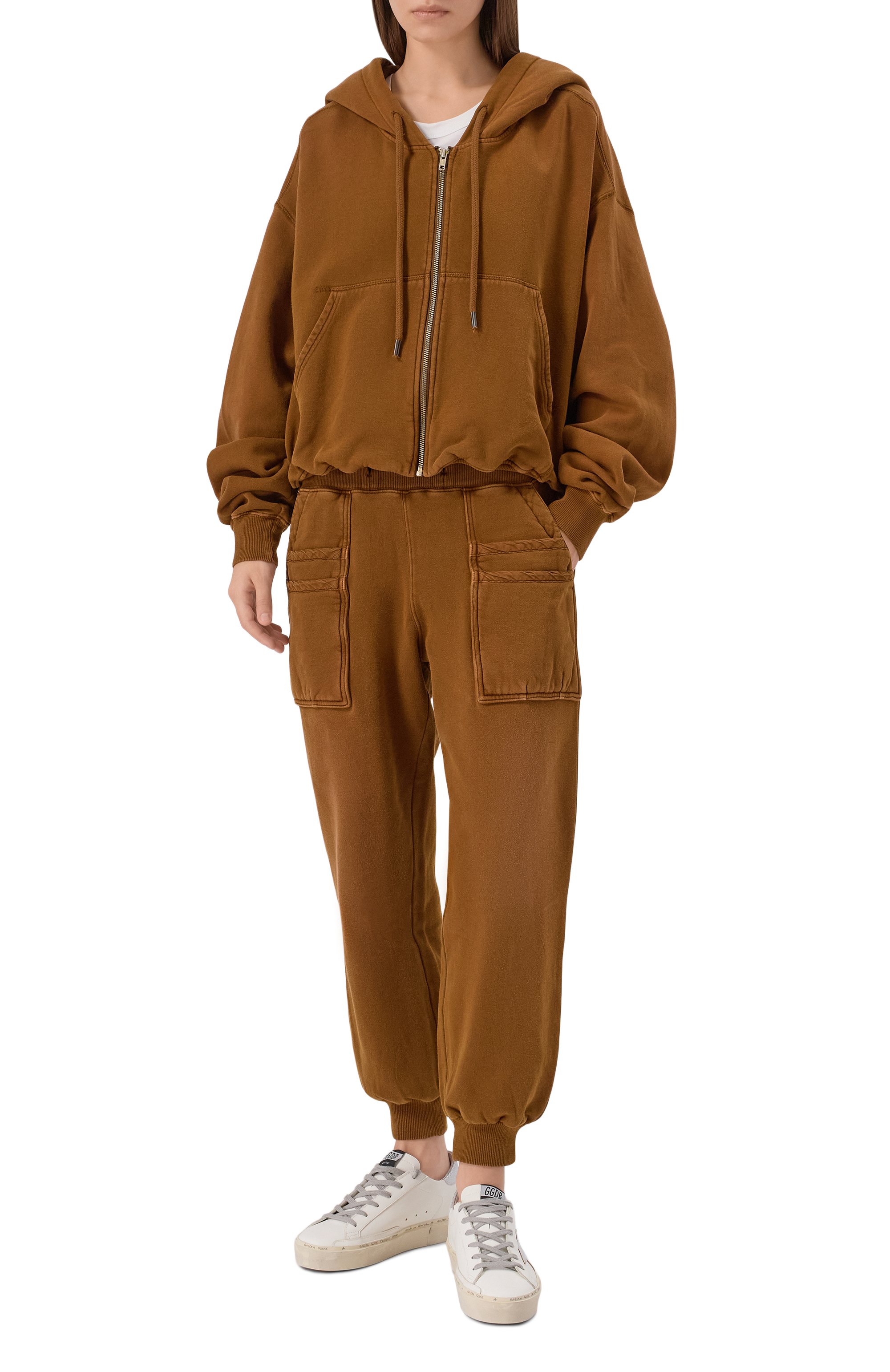 Хлопковые джоггеры R13, арт. R13WK286-001BS, фото 2