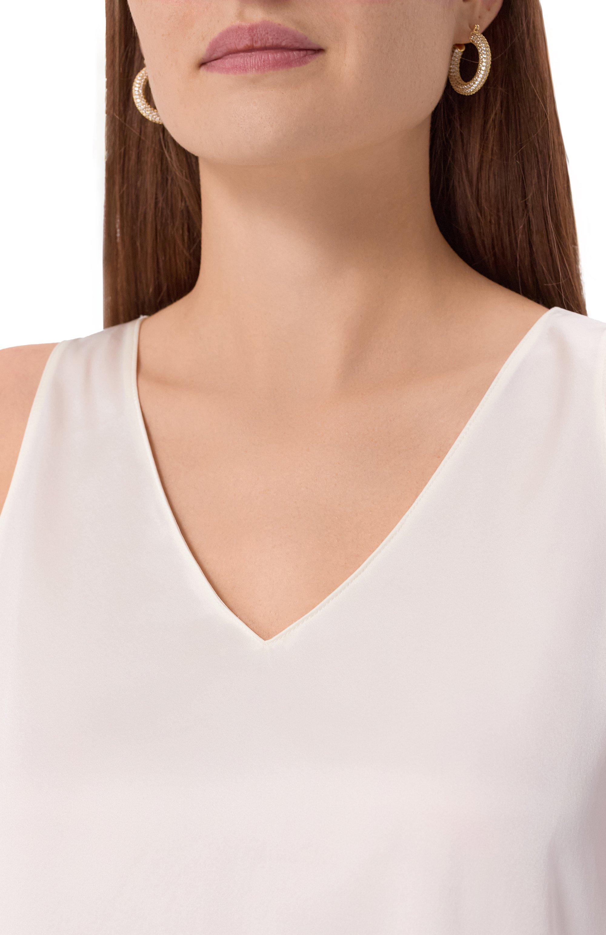 Атласный топ EMPORIO ARMANI, арт. EW002199/AF17300, фото 5