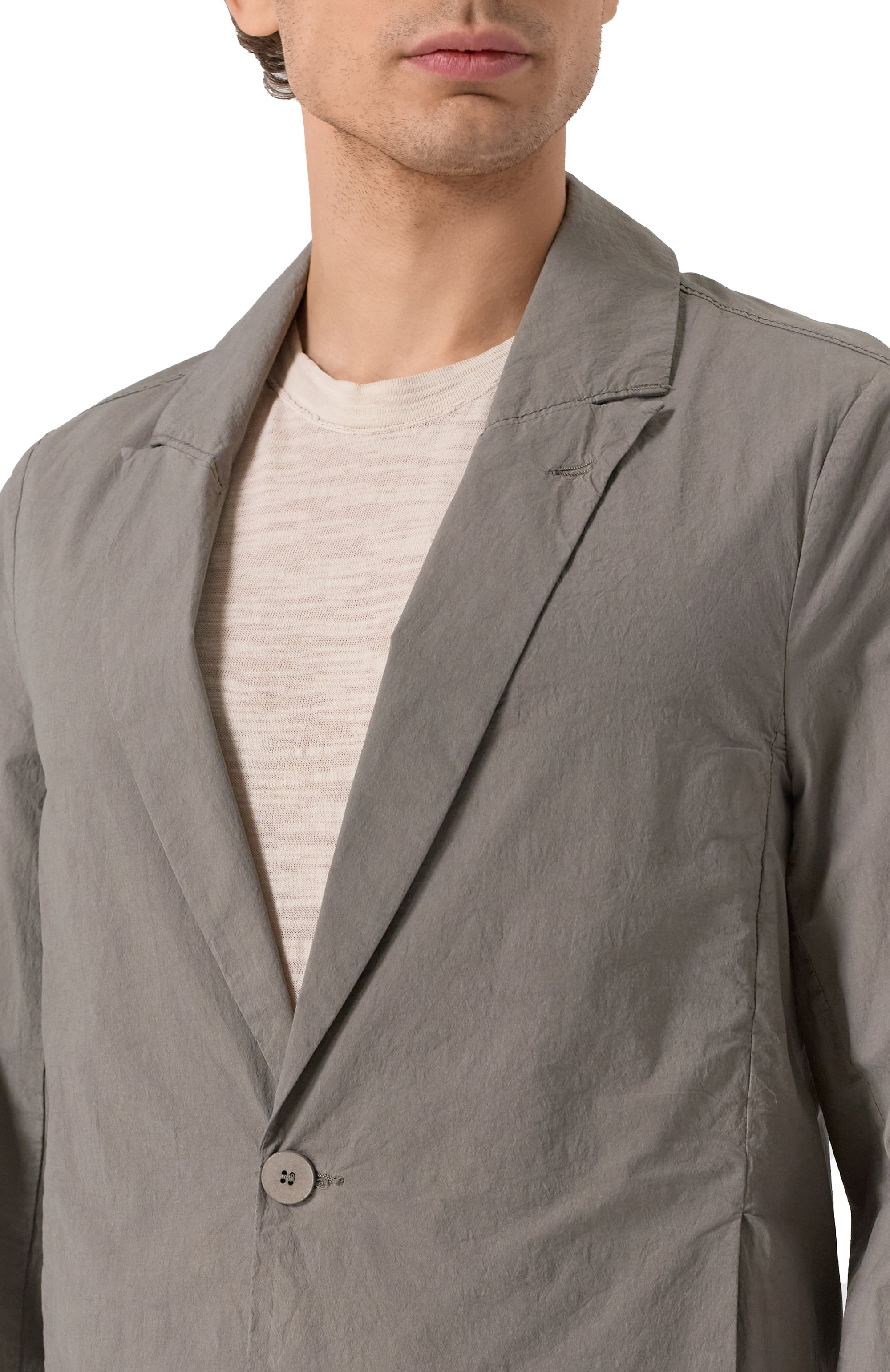 Хлопковый пиджак TRANSIT, арт. CFUTRZG161, фото 5