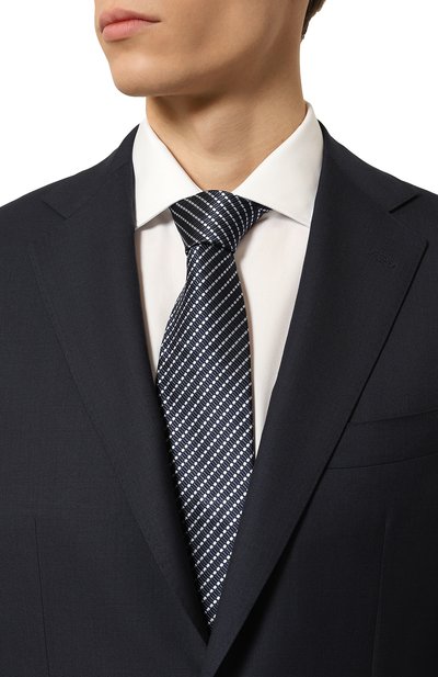 Шелковый галстук ZEGNA, арт. 1P8/Z8D87TA8, фото 2