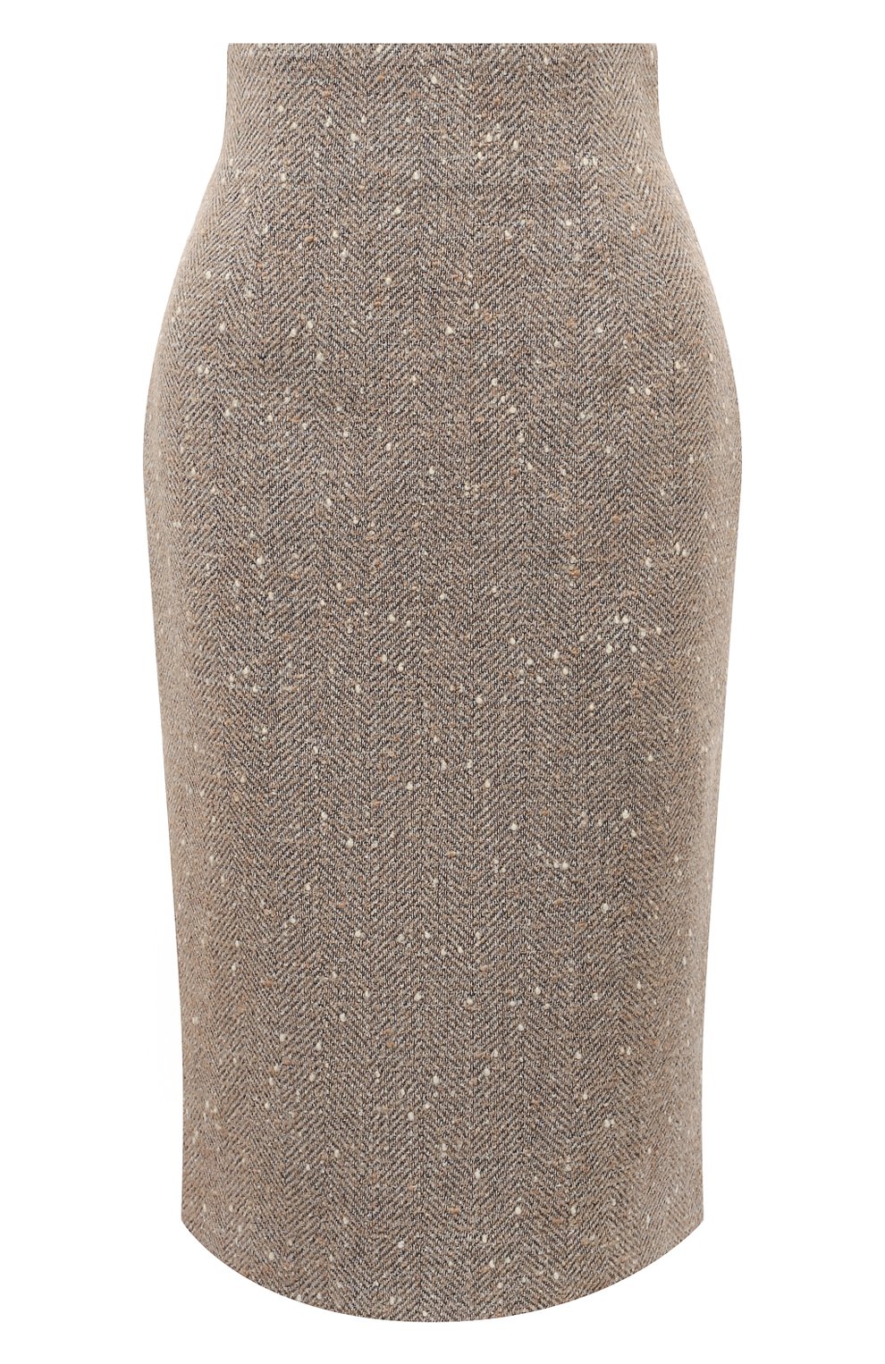 Шерстяная юбка LORENA ANTONIAZZI бежевого цвета по цене 86950 руб., арт. I2406G045A/4672, фото 1 Шерстяная юбка LORENA ANTONIAZZI, арт. I2406G045A/4672, фото 1