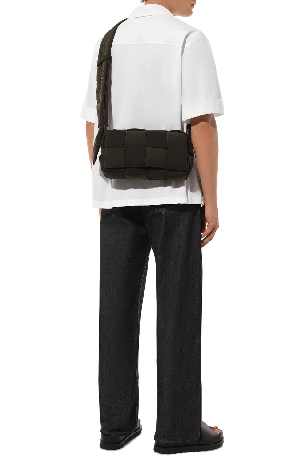 Сумка tech cassette BOTTEGA VENETA темно-коричневого цвета по цене 216000 руб., арт. 628951/VB081, фото 8 Сумка tech cassette BOTTEGA VENETA, арт. 628951/VB081, фото 8