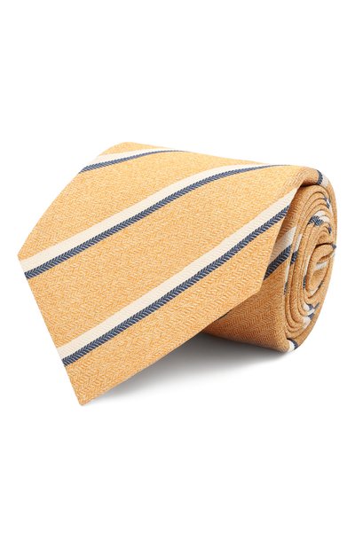 Мужской шелковый галстук KITON, арт. UCRVKAC03G3304001/MTM/0019836