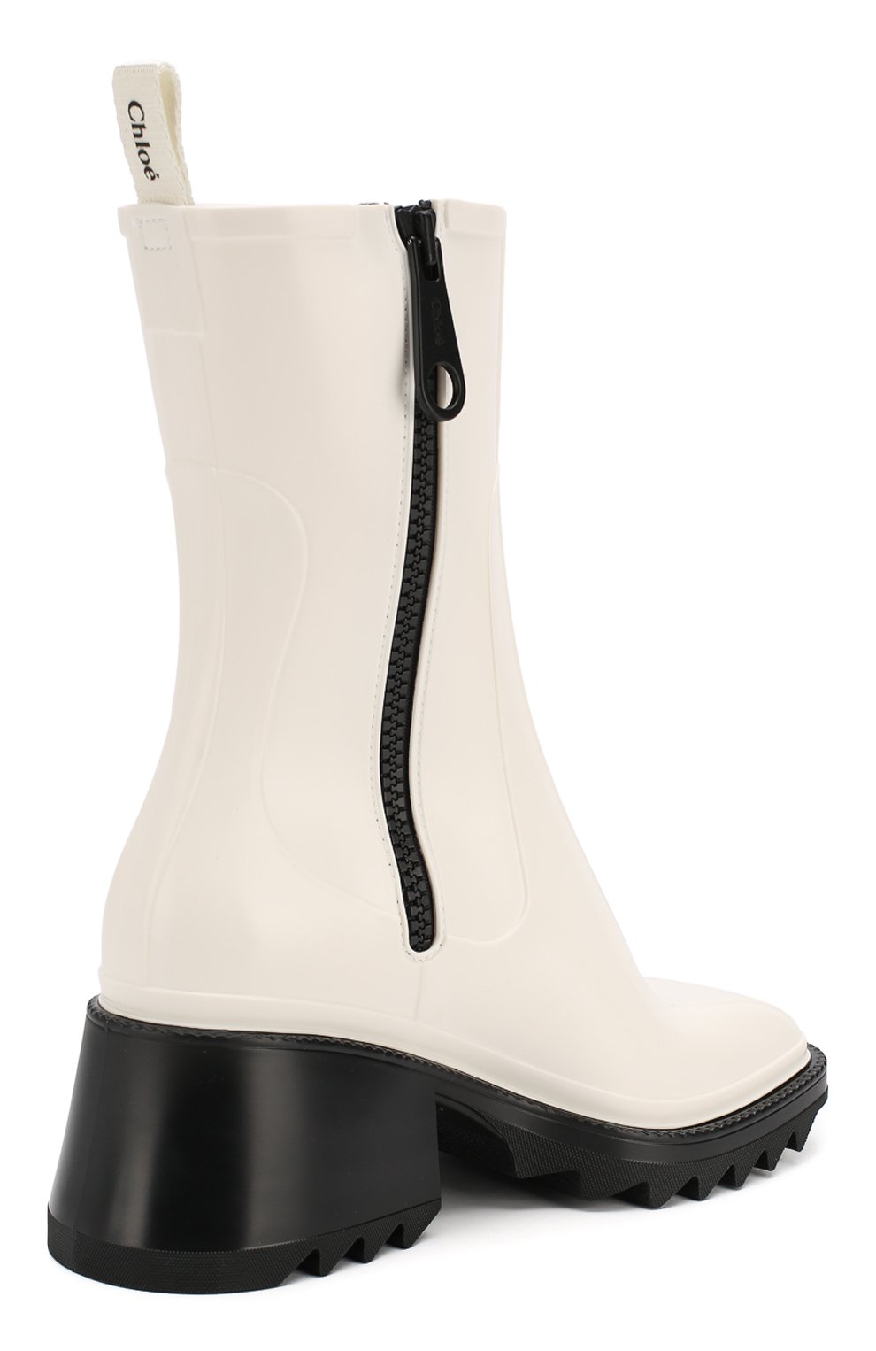 Резиновые ботильоны betty CHLOÉ, арт. CHC19W239G8, фото 4