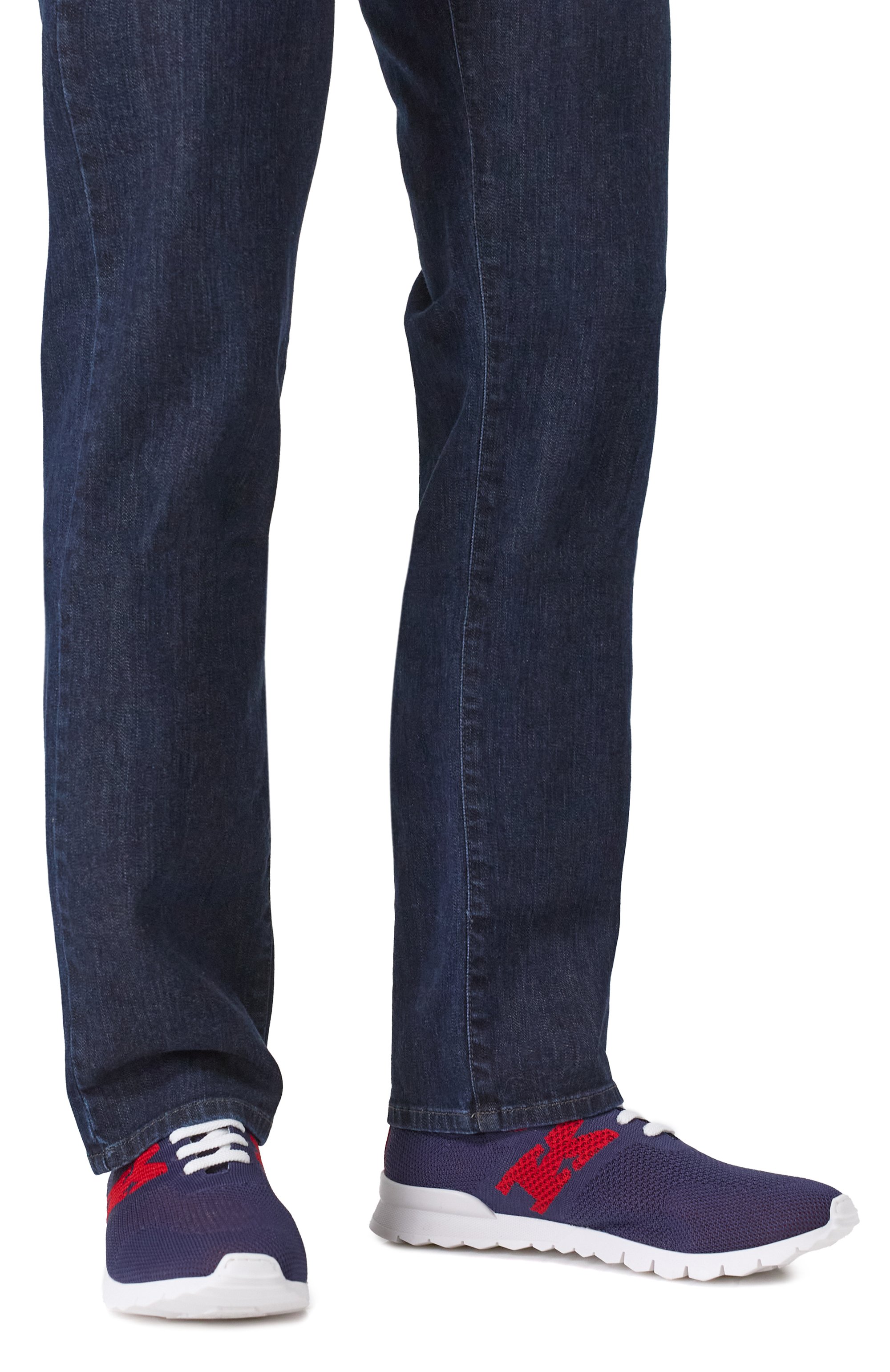 Текстильные кроссовки KITON, арт. USSA081N0081802, фото 3