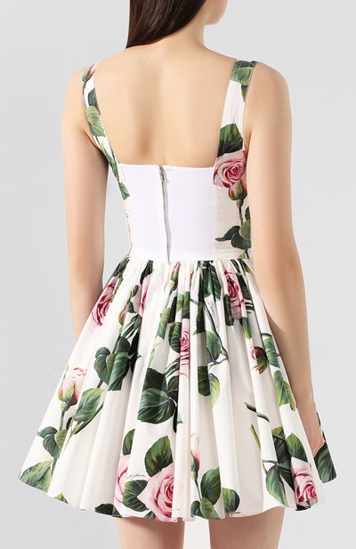 Хлопковое платье DOLCE & GABBANA, арт. F6H9RT/HS5FZ, фото 4