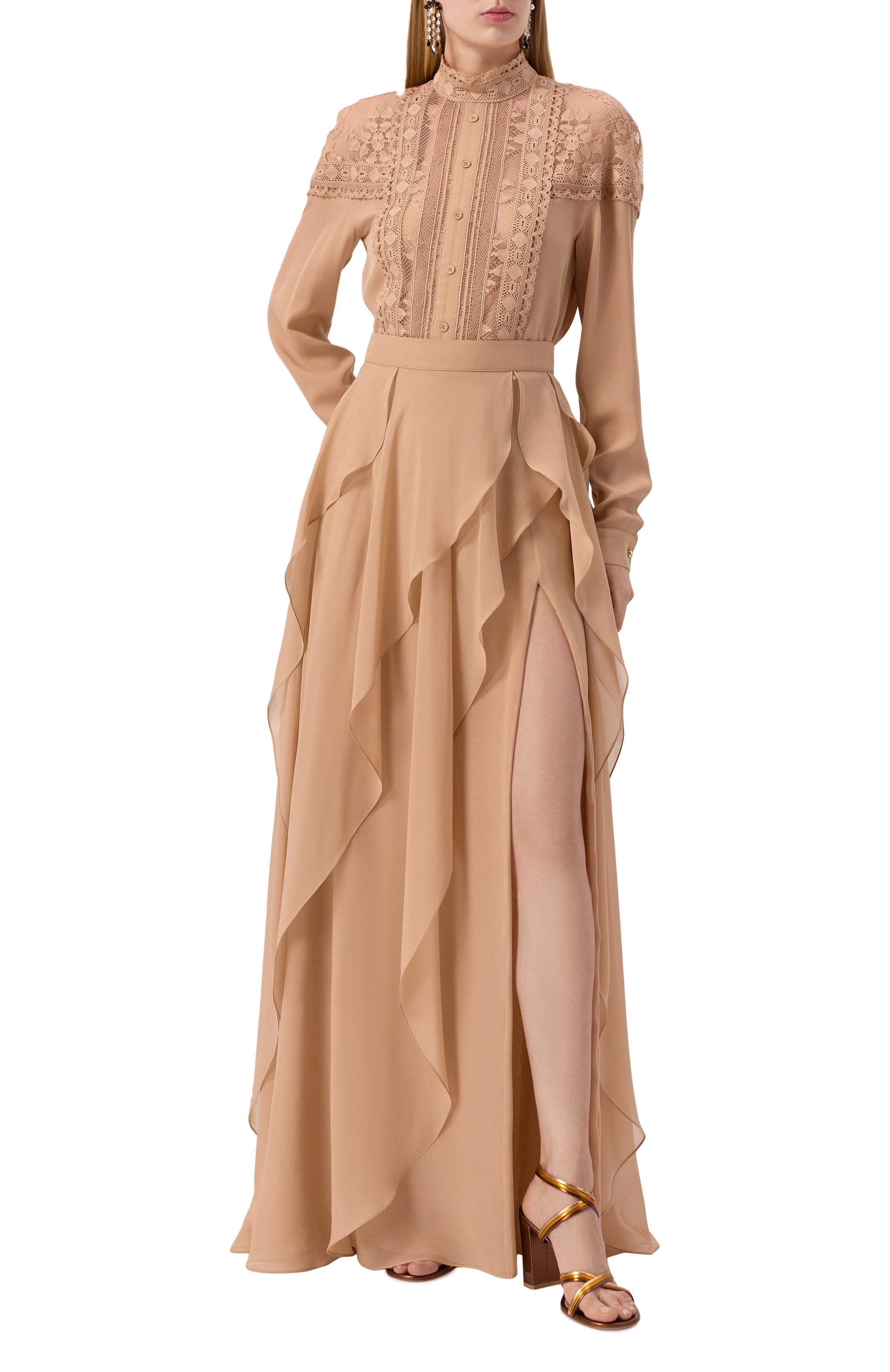 Шелковая юбка ELIE SAAB, арт. SK145NS25/SI001, фото 2