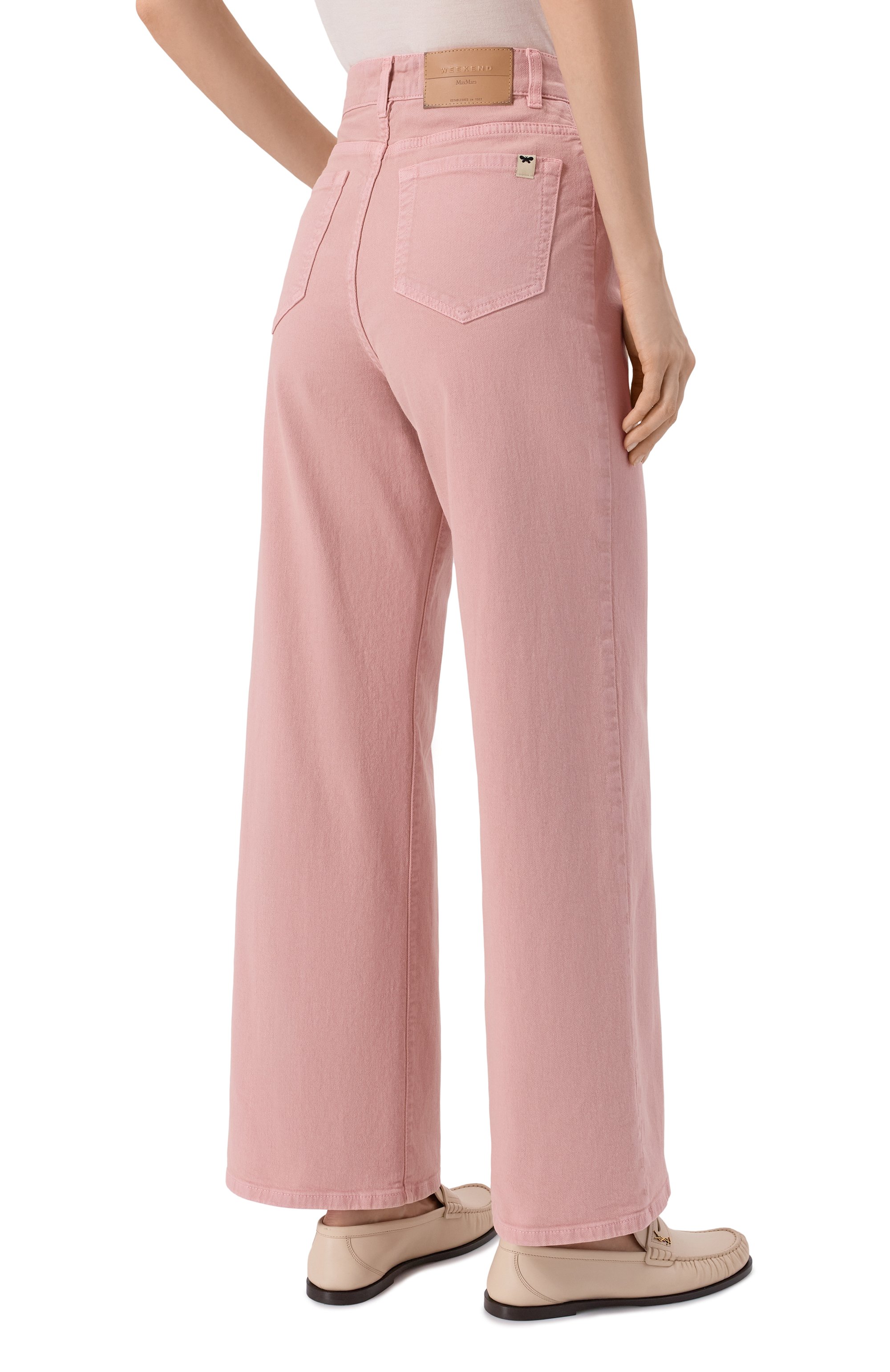 Джинсы medina WEEKEND MAX MARA розового цвета по цене 22300 руб., арт. WKDMEDINA, фото 4 Джинсы medina WEEKEND MAX MARA, арт. WKDMEDINA, фото 4