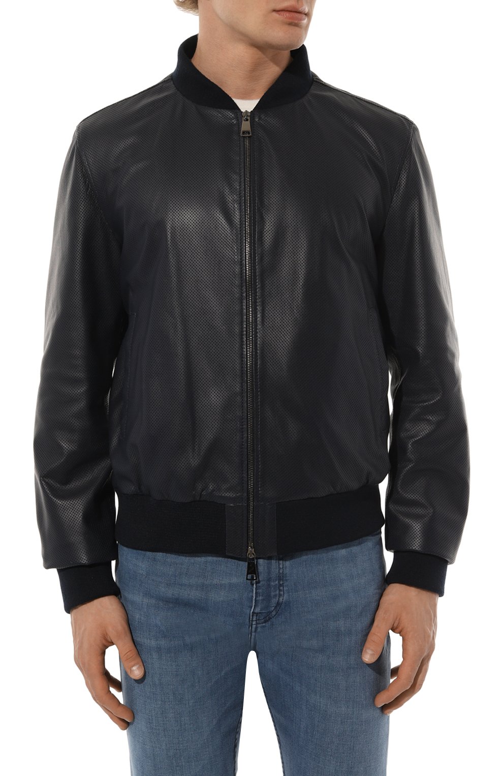 Кожаный бомбер ANDREA CAMPAGNA, арт. 24PU554-L24NTJER6X, фото 3