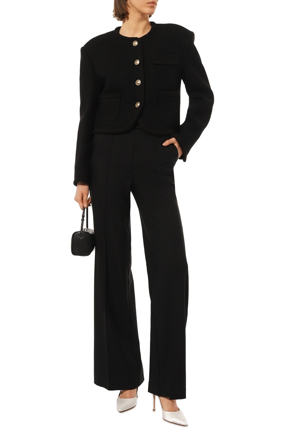 Текстильные туфли gianvito 105 GIANVITO ROSSI, арт. G28470.15RIC.RASBIAN, фото 2