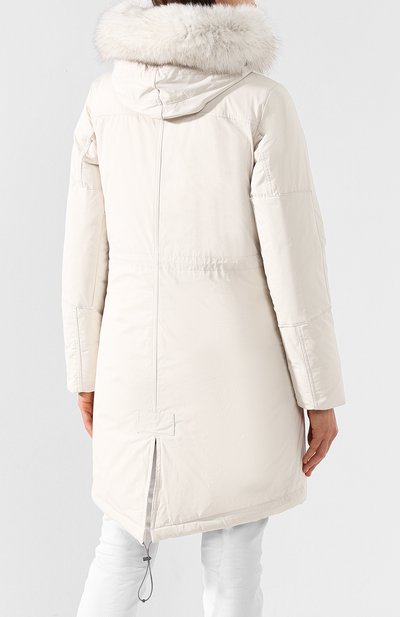 Утепленная парка с меховой отделкой капюшона WOOLRICH, арт. WWCPS2729/CF40, фото 4