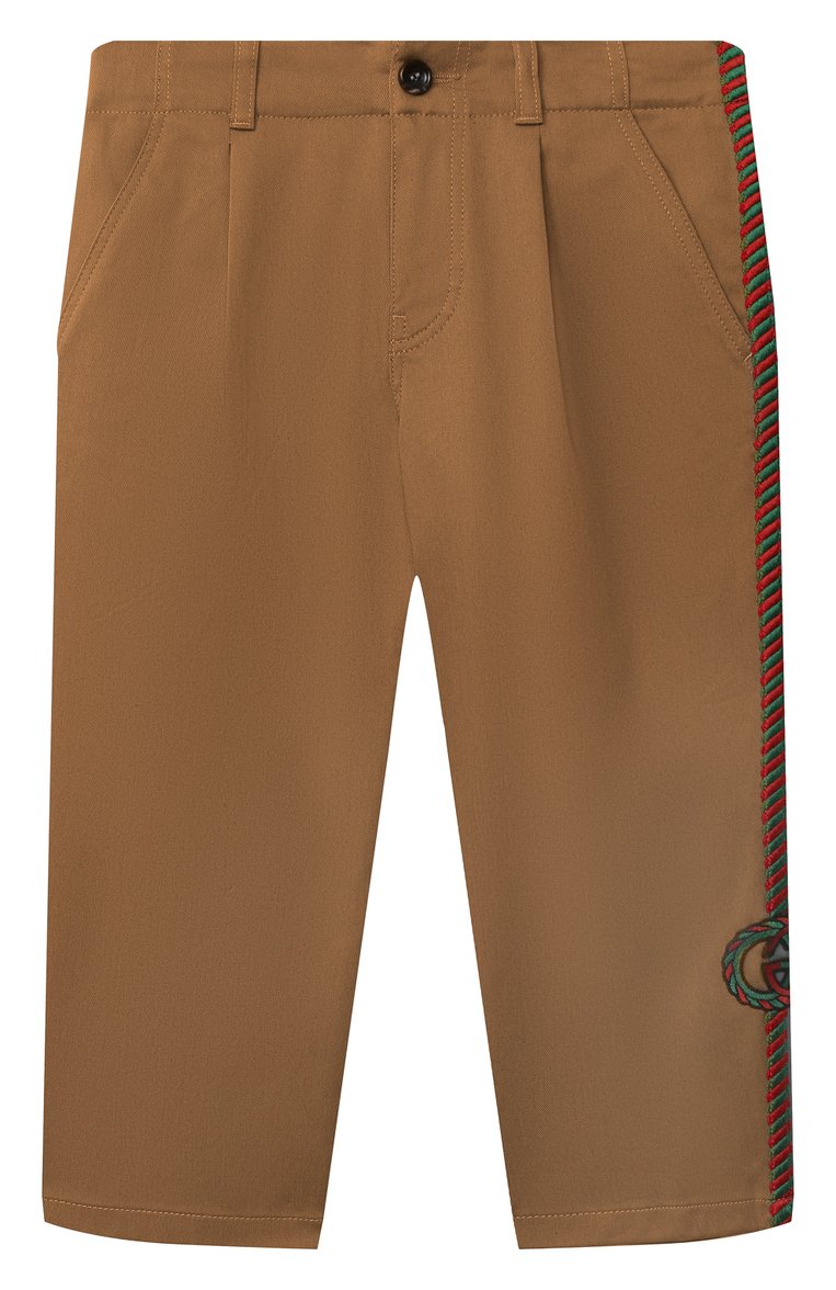 Хлопковые брюки GUCCI, арт. 616396/XWAJ1, фото 1