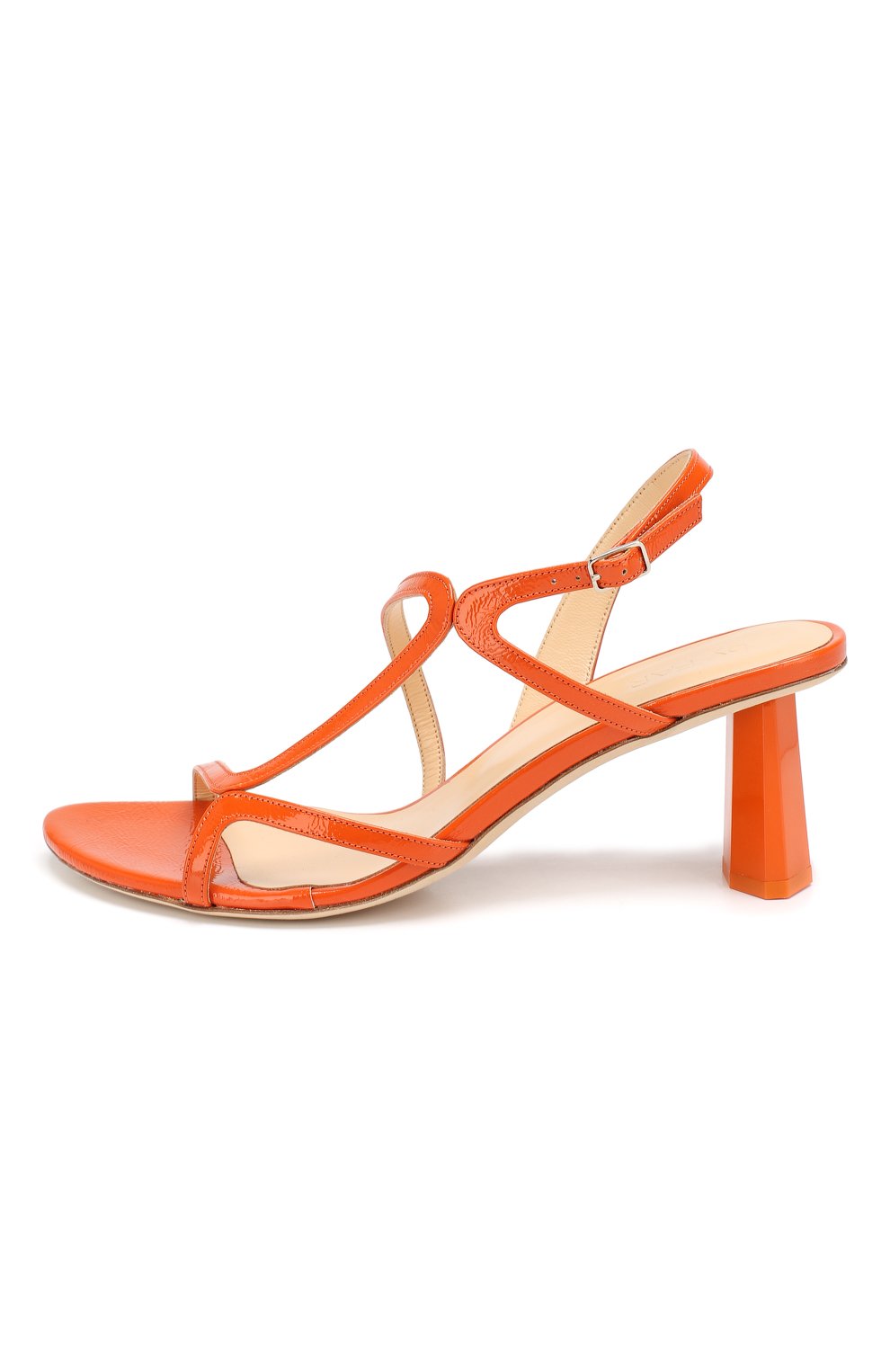 Кожаные босоножки brigette BY FAR, арт. BRIGETTE/PATENT LEATHER, фото 3