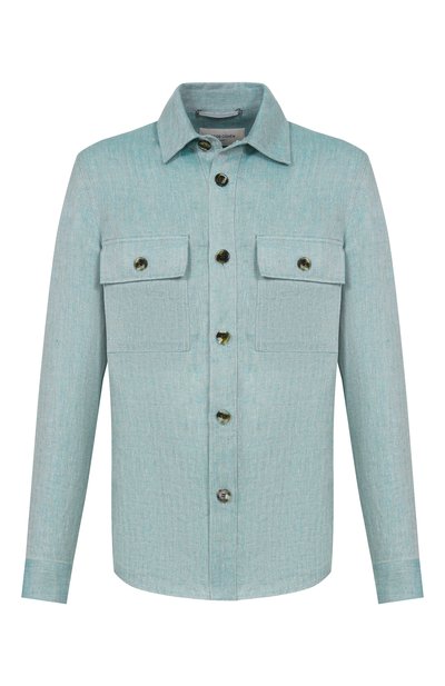 Мужская льняная куртка-рубашка JACOB COHEN, арт. JUR_ER017 080 T861A RW