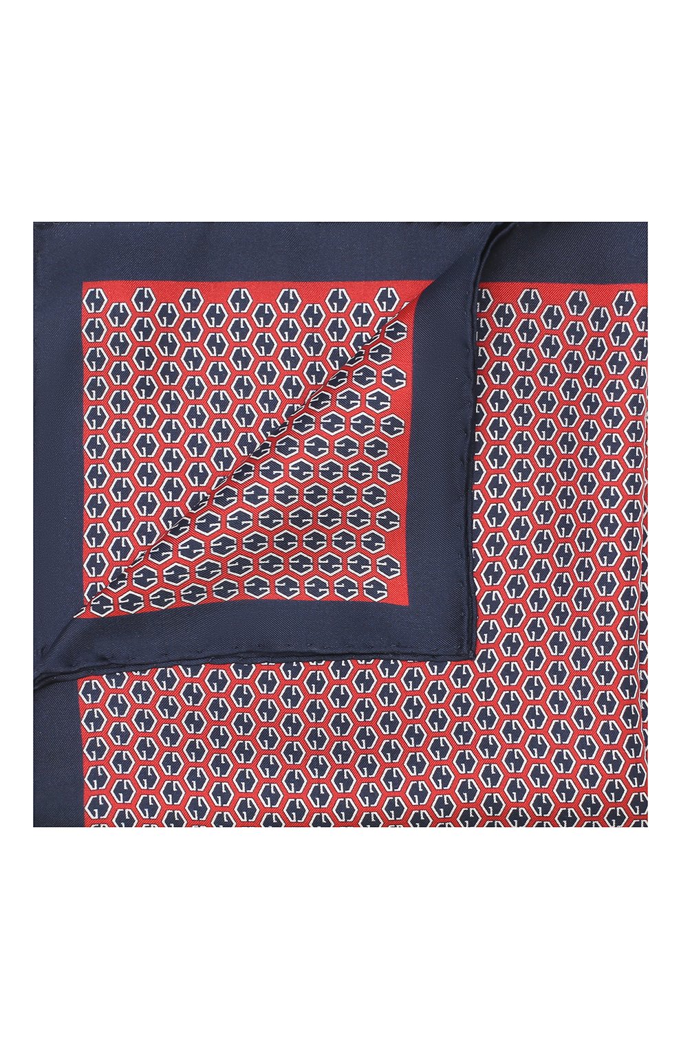 Шелковый платок GUCCI красного цвета по цене 18720 руб., арт. 581793/4G001, фото 1 Шелковый платок GUCCI, арт. 581793/4G001, фото 1