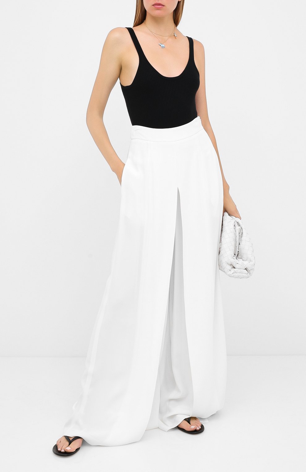 Боди из кашемира и шелка GABRIELA HEARST, арт. 220905/A003/L/BLACK, фото 2