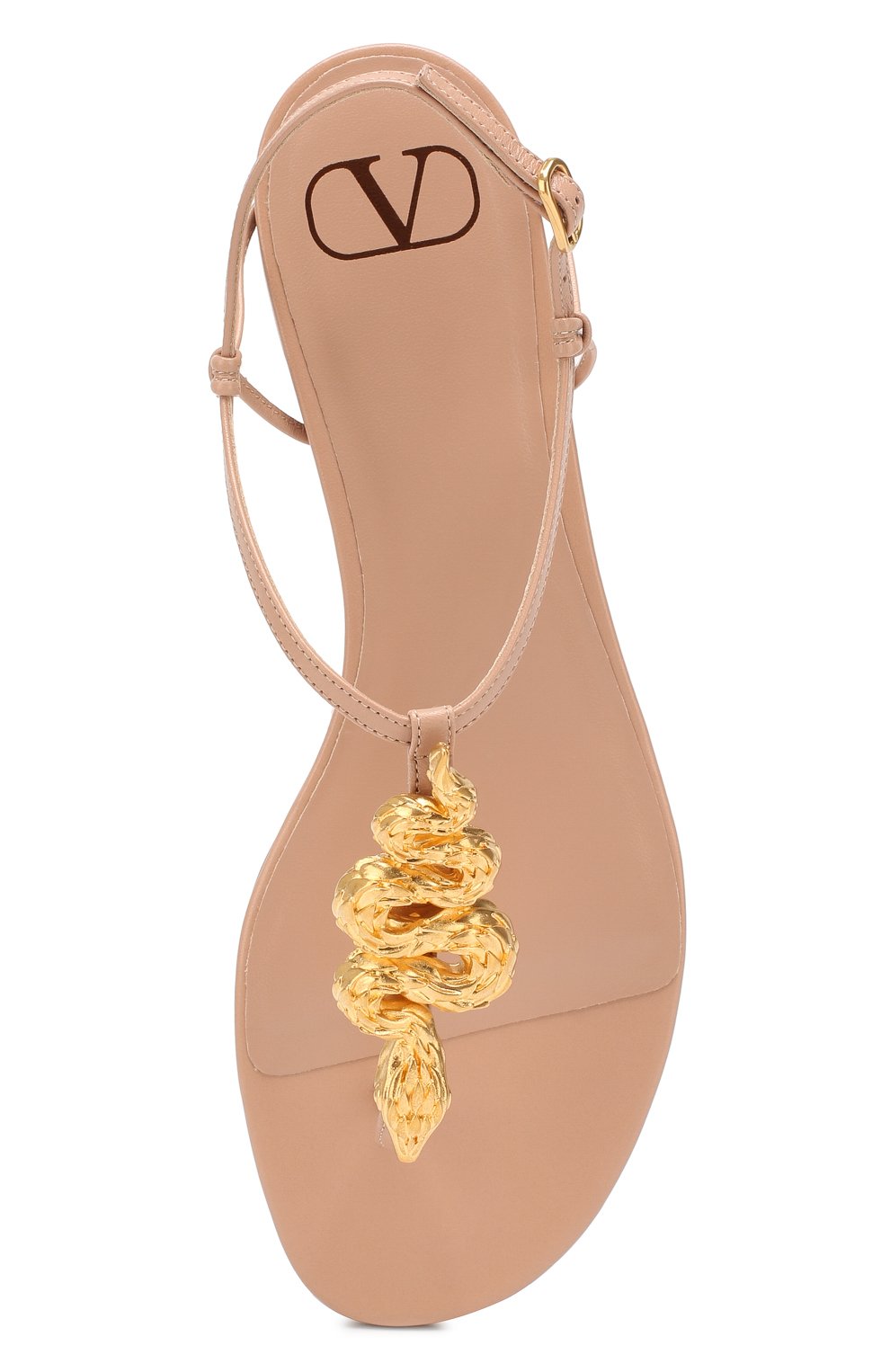 Кожаные сандалии maison snake VALENTINO, арт. TW2S0V63/HUZ, фото 5