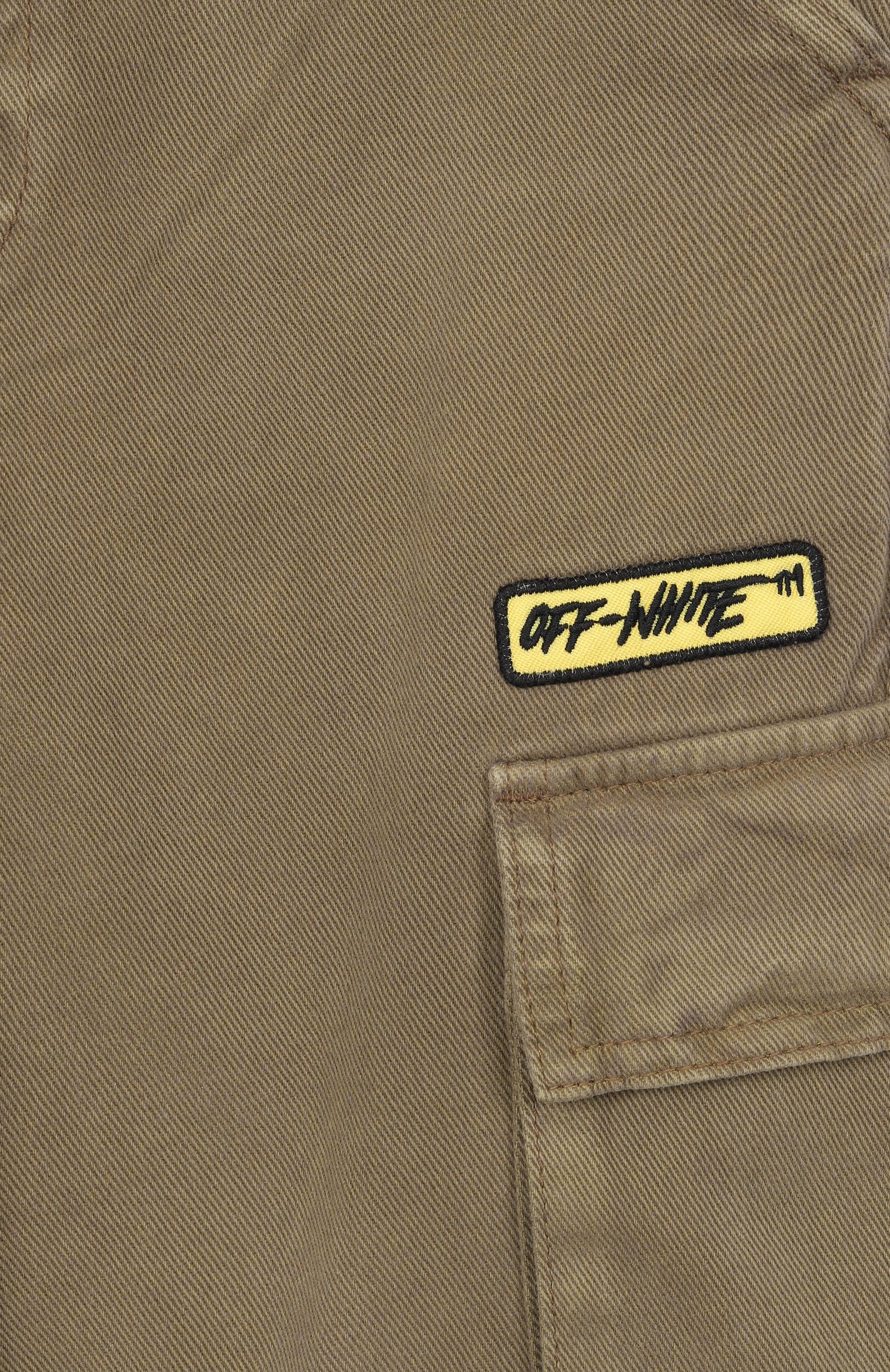 Хлопковые брюки-карго OFF-WHITE, арт. 0BCF008S26FAB001_001, фото 3