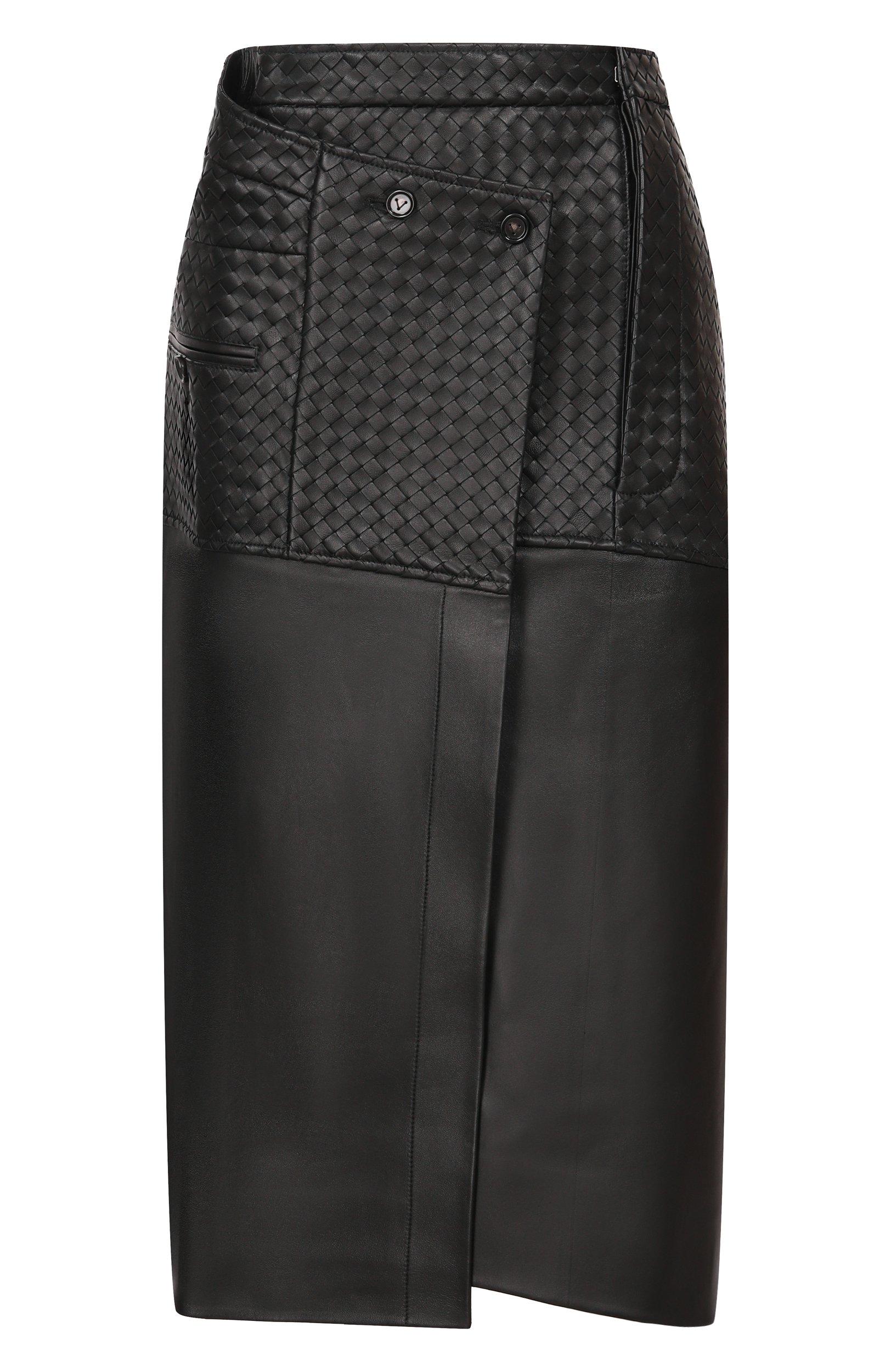 Кожаная юбка BOTTEGA VENETA, арт. 871819/V6IB0, фото 1