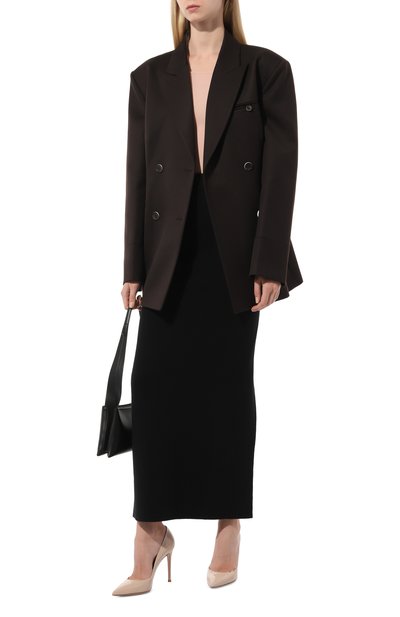 Кожаные туфли gianvito 105 GIANVITO ROSSI бежевого цвета по цене 69800 руб., арт. G28470.15RIC.VERM0US, фото 2 Кожаные туфли gianvito 105 GIANVITO ROSSI, арт. G28470.15RIC.VERM0US, фото 2