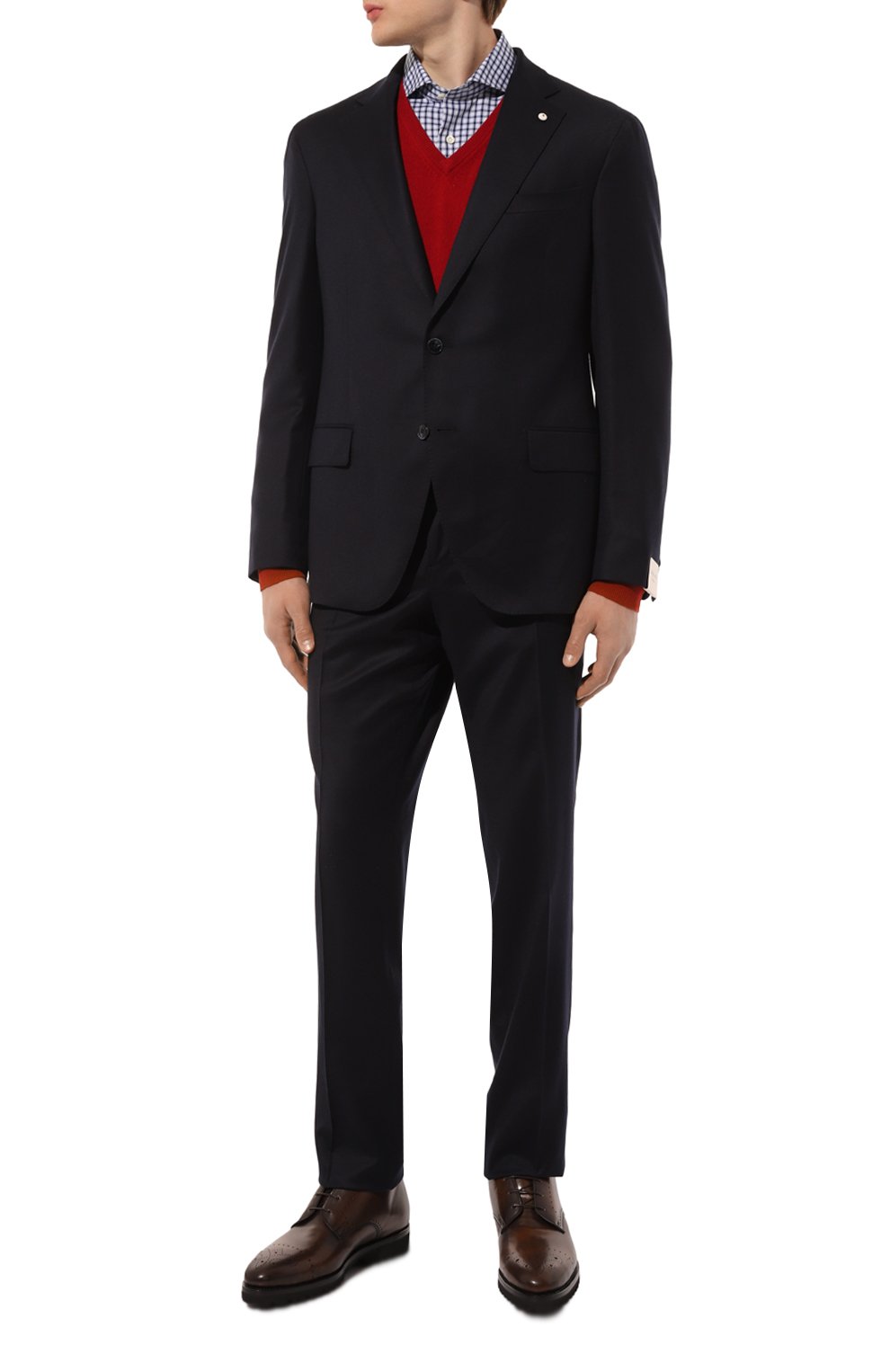 Кожаные ботинки KITON, арт. USSA173N0010107, фото 2