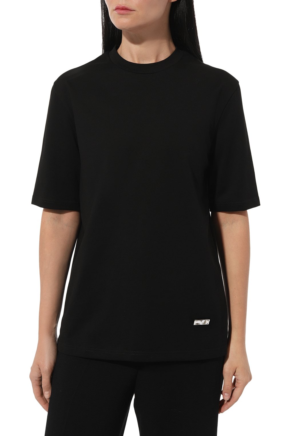 Хлопковая футболка JIL SANDER, арт. J02GC0109/J20073, фото 3