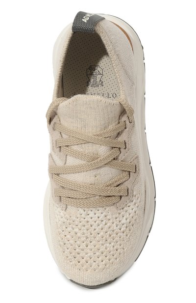 Текстильные �кроссовки BRUNELLO CUCINELLI, арт. BKCSIZF148, фото 4