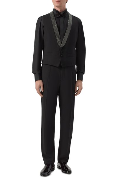 Жилет с отделкой стразами GIORGIO ARMANI, арт. GM004583/TE10043, фото 2