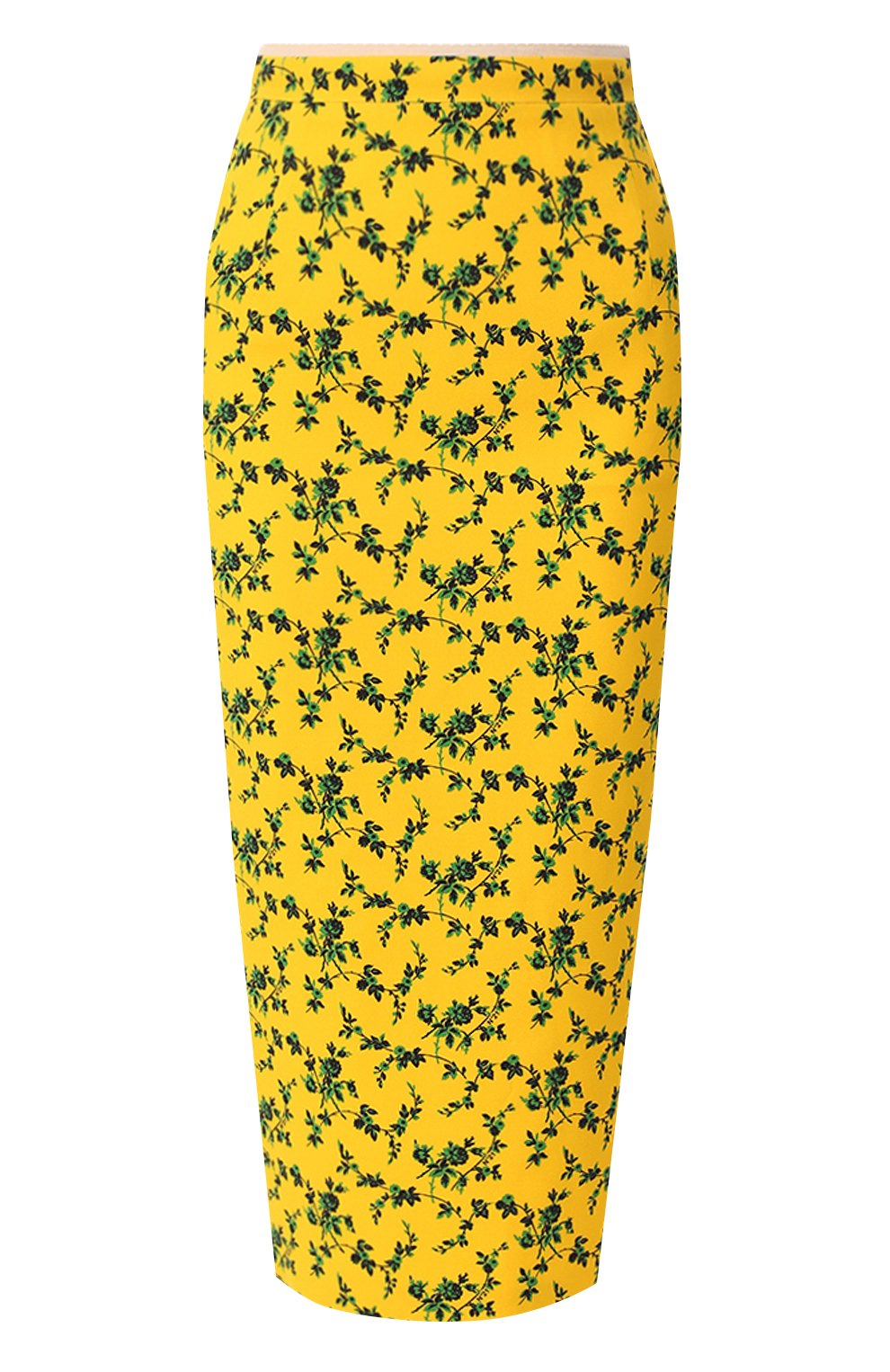 Юбка из вискозы N21 желтого цвета по цене 36250 руб., арт. 19E N2P0/C022/5005, фото 1 Юбка из вискозы N21, арт. 19E N2P0/C022/5005, фото 1