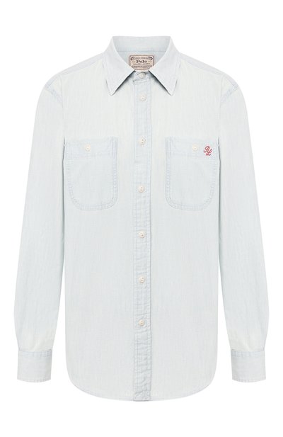 Женская хлопковая рубашка POLO RALPH LAUREN, арт. 211784196