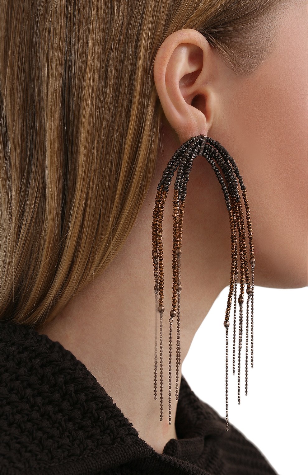 Серьги BRUNELLO CUCINELLI, арт. M0RW9LX51/M, фото 2