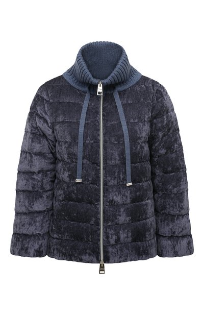 Женская пуховая куртка из вельвета HERNO, арт. PI00125DR/12631