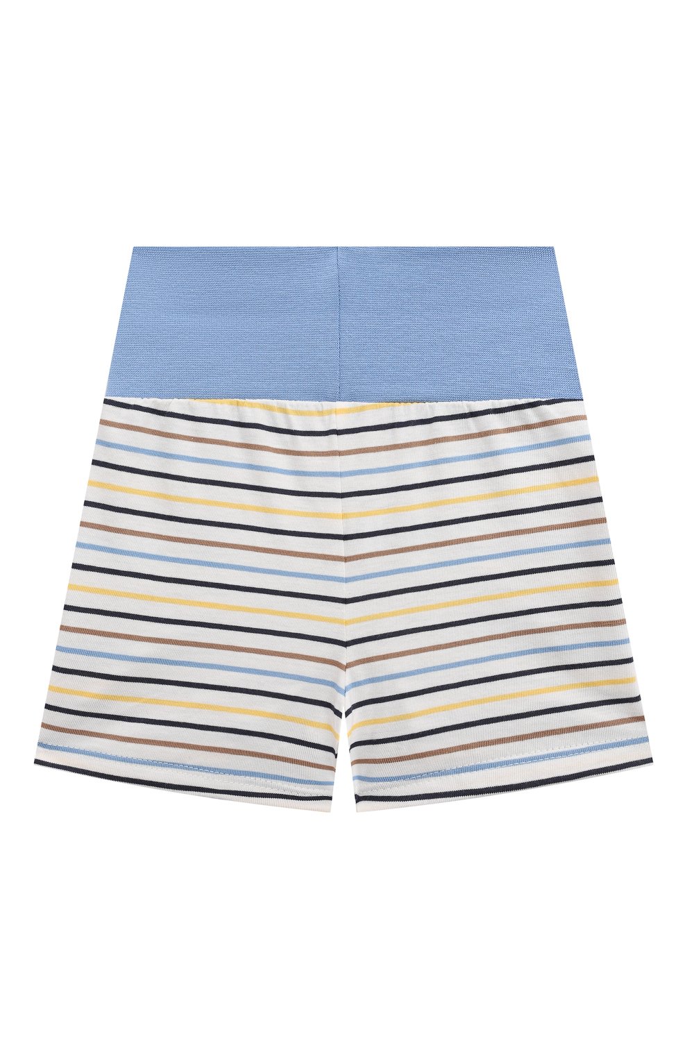 Хлопковая пижама SANETTA синего цвета по цене 5400 руб., арт. 221989, фото 5 Хлопковая пижама SANETTA, арт. 221989, фото 5