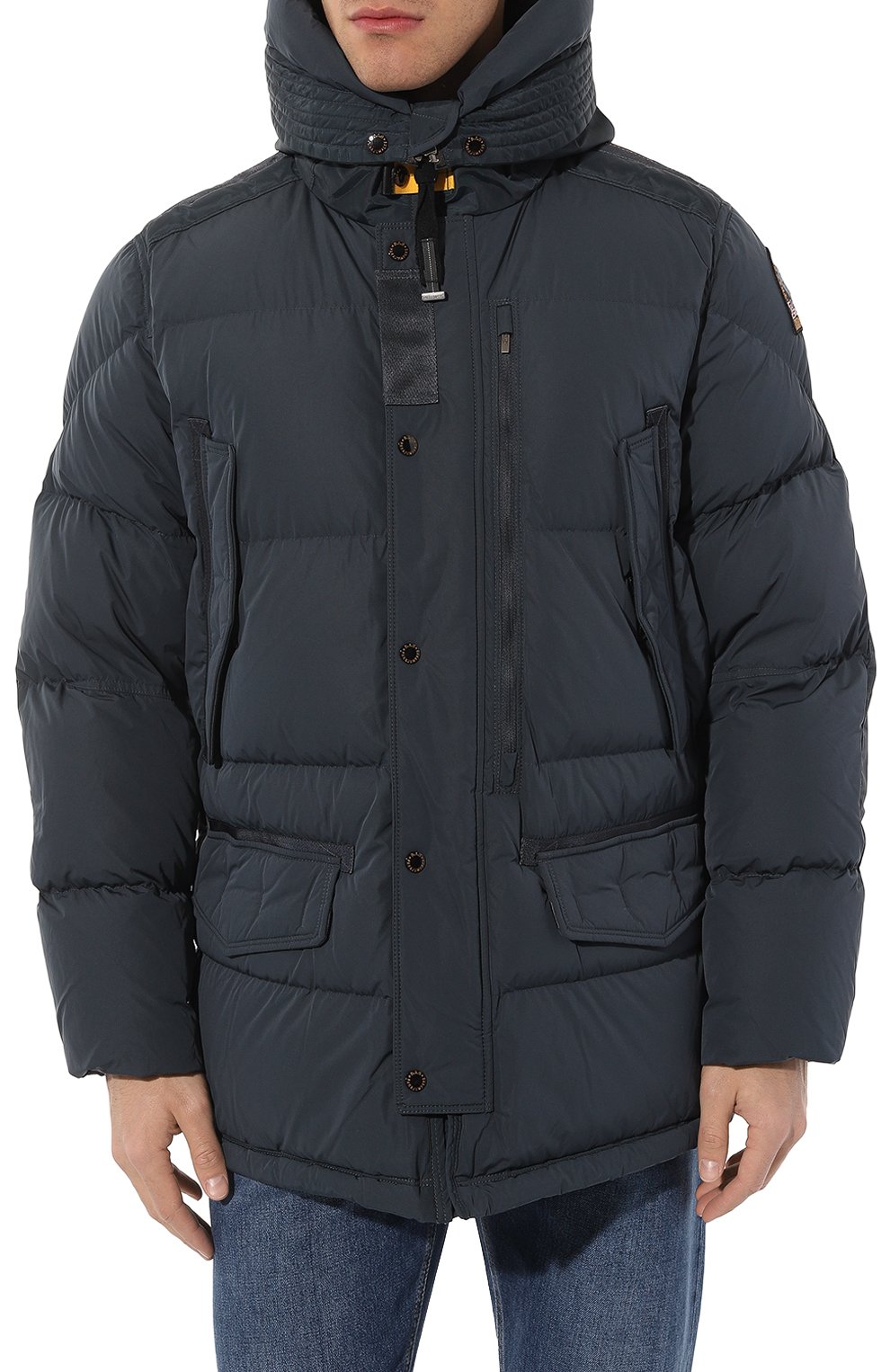 Пуховик PARAJUMPERS синего цвета по цене 127500 руб., арт. PMPUHF03, фото 3 Пуховик PARAJUMPERS, арт. PMPUHF03, фото 3